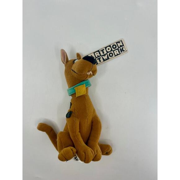 Scooby-Doo Plush 8" Stuffed Dog TV Show Cartoon Network Vintage Retro 1998 NWT - Picture 4 of 4